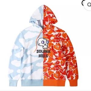 NWT | Hoodie Solana Hill Oversized Camo Split Hoodie!!!